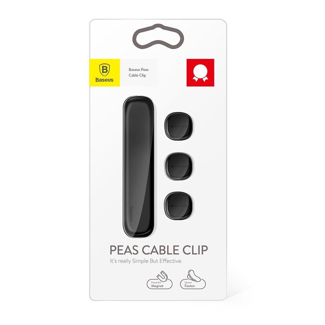 Organizátor káblov Baseus Peas, Čierny ACWDJ-01