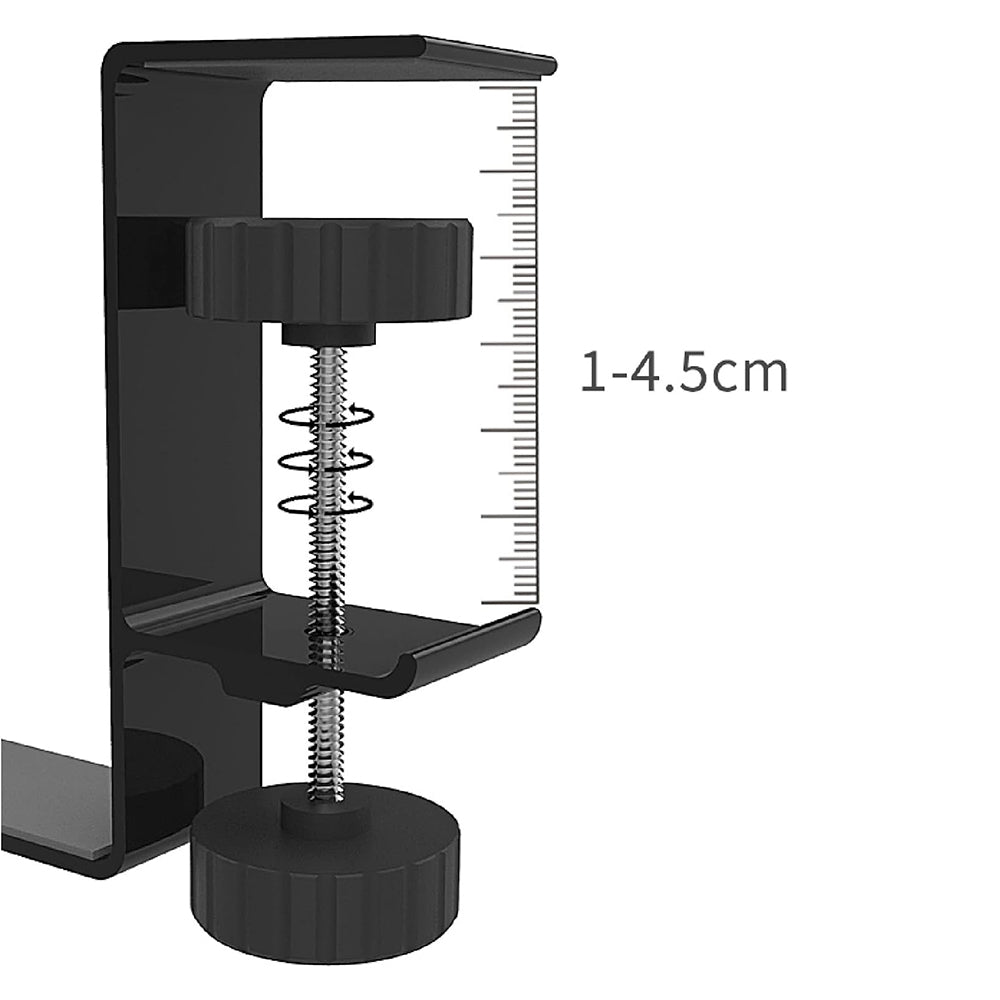 Techsuit DH2 Desk Stand for Headphones / Bag, Black