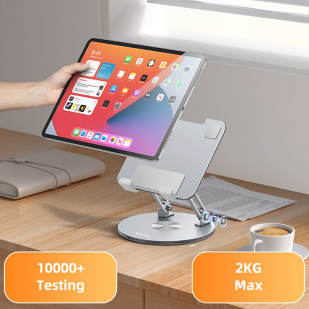 Stojan na stôl Yesido C293 pre telefón / tablet, 4.5inch - 13inch, strieborný