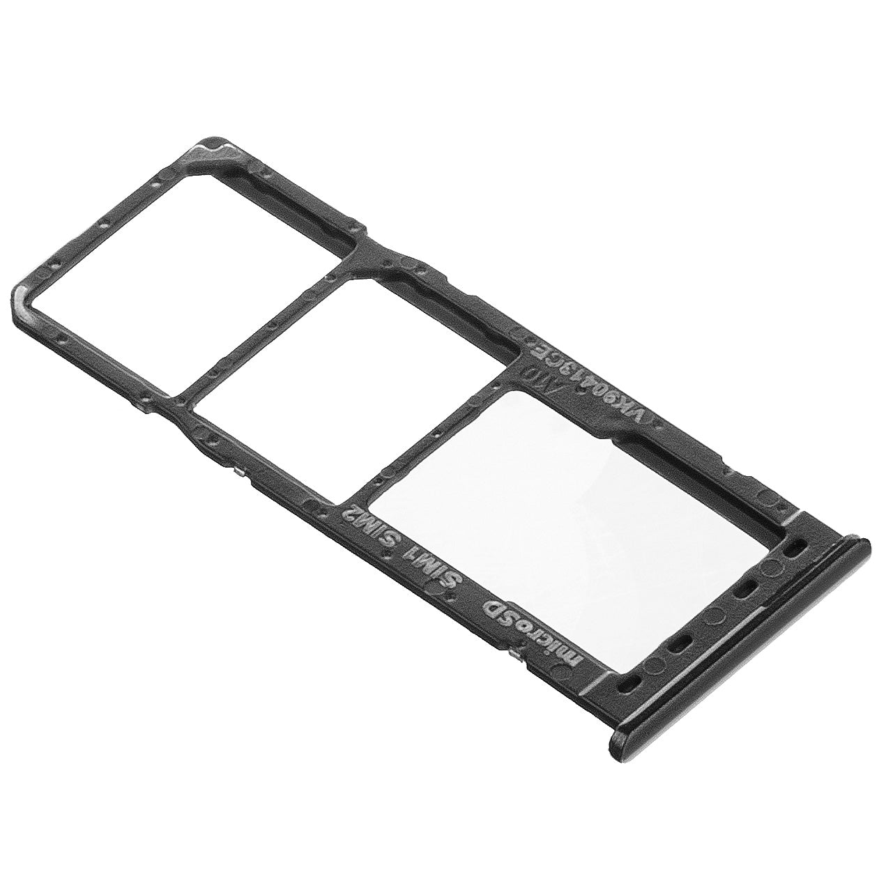 Držiak SIM karty - Samsung Galaxy A51 A515, Dual SIM, čierny
