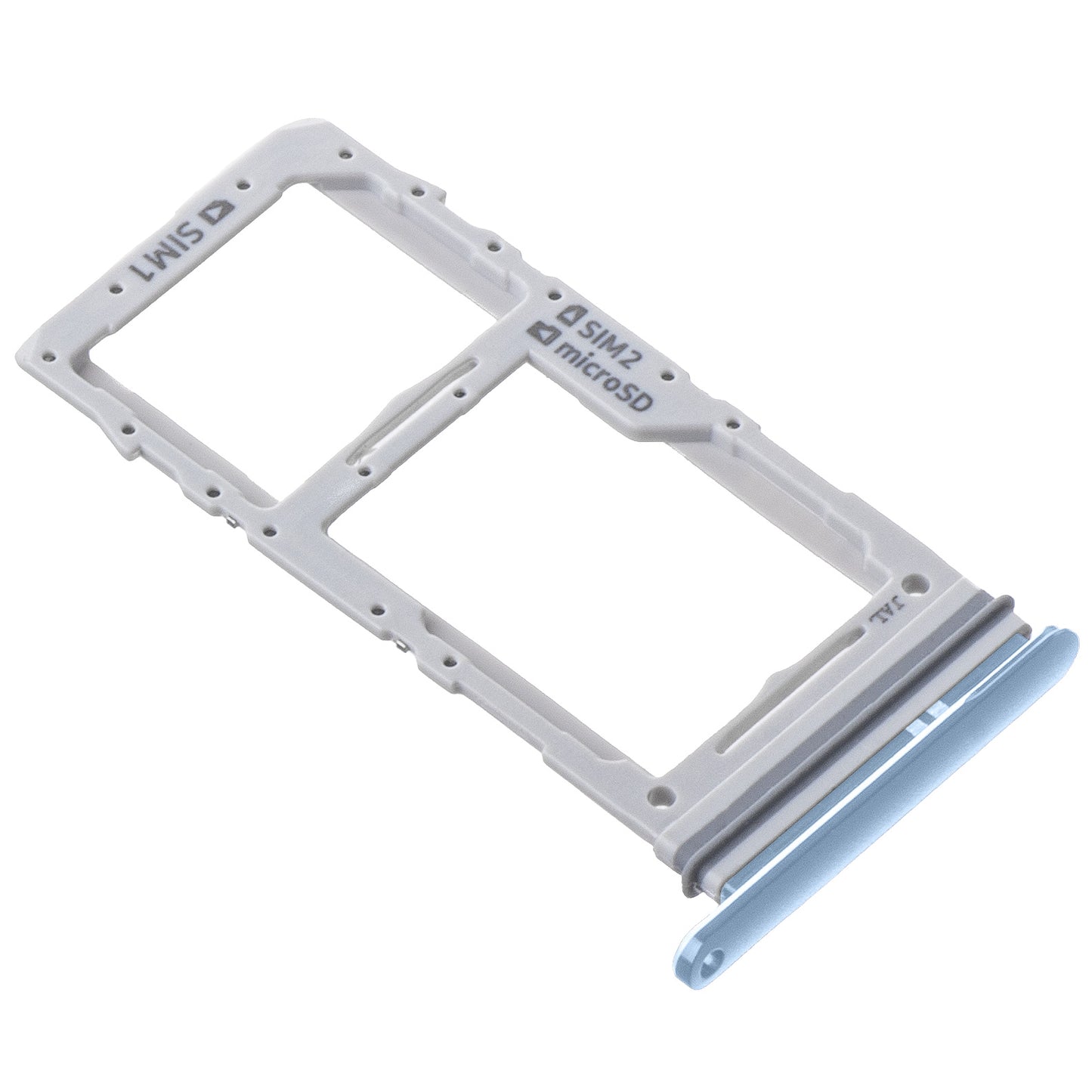 Držiak SIM karty Samsung Galaxy S20 5G G981 / S20 G980, Dual SIM, modrý