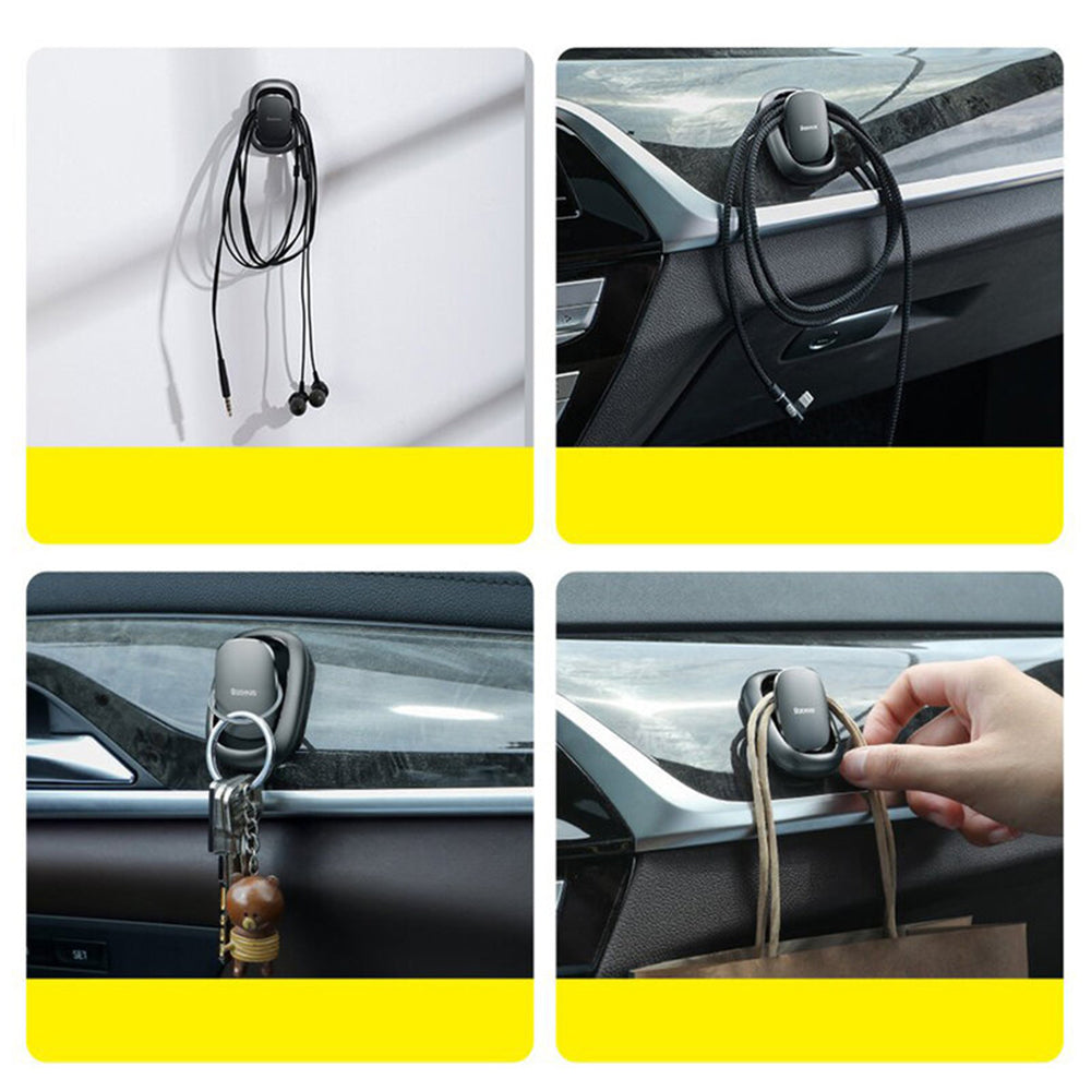 Držiak na háčiky do auta Baseus Beetle, sada 2 kusy ACGGJK-0G