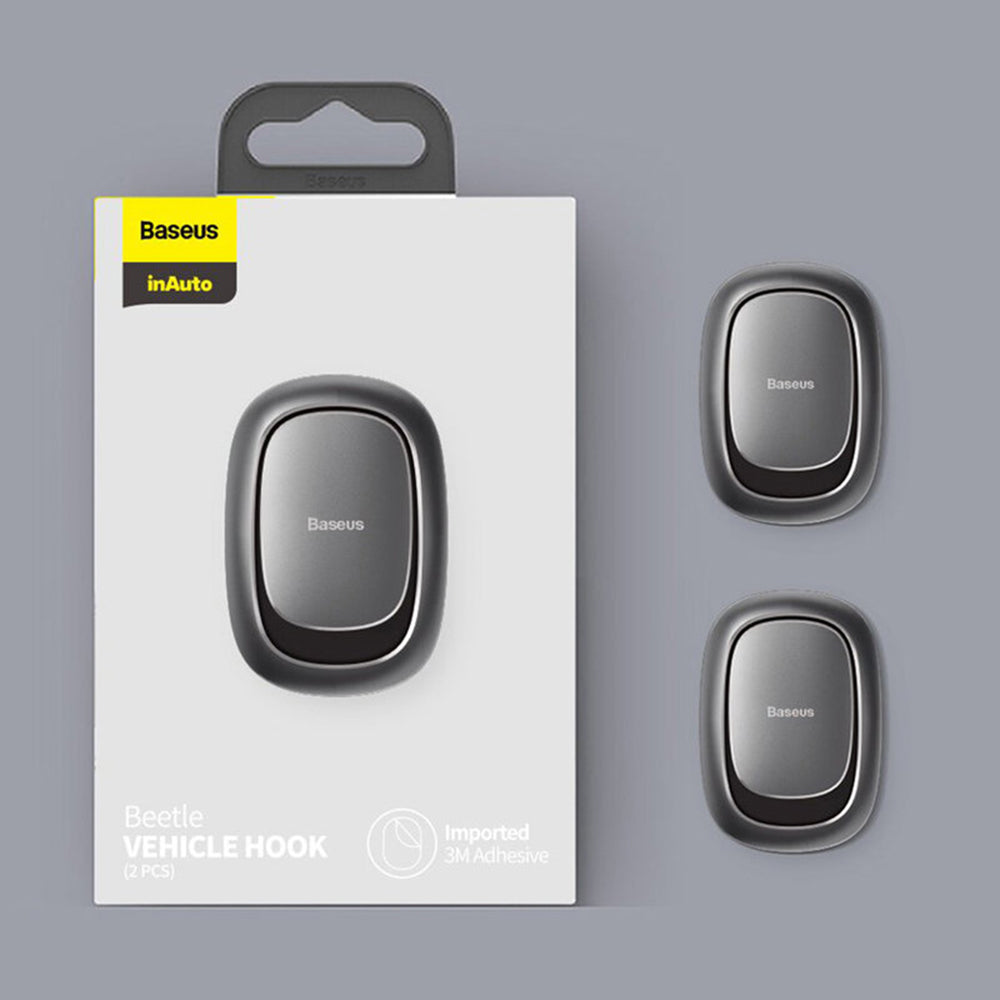 Držiak na háčiky do auta Baseus Beetle, sada 2 kusy ACGGJK-0G