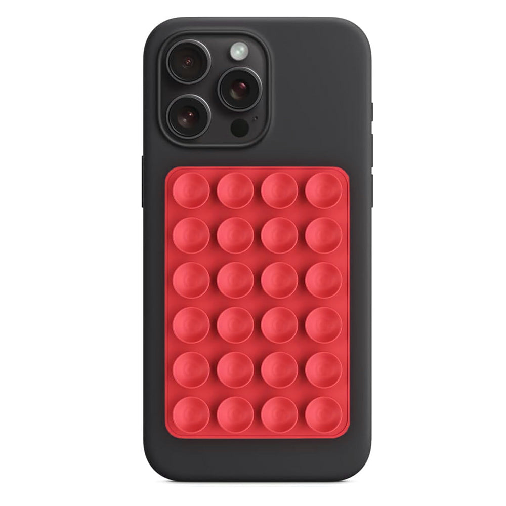 Podpora s prísavkami Techsuit SR-PAD, Červená