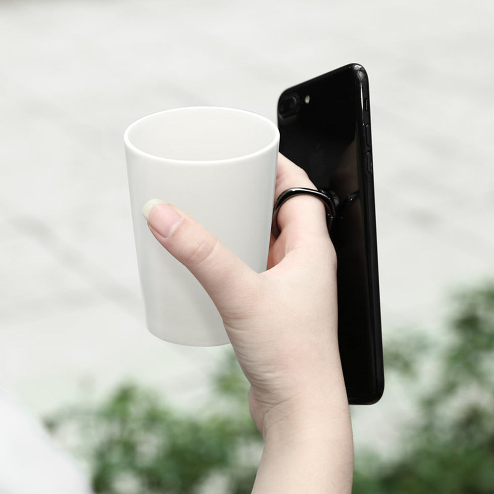 Baseus Privity Ring Holder, univerzálny, čierny SUMQ-01