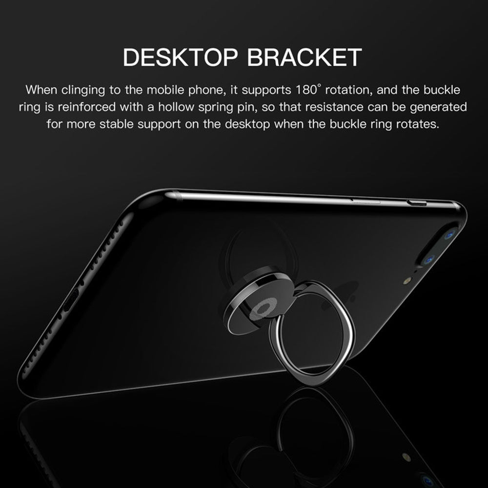 Baseus Privity Ring Holder, univerzálny, čierny SUMQ-01