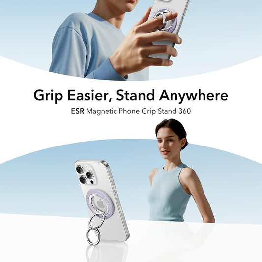 Podpora krúžku ESR, fialová