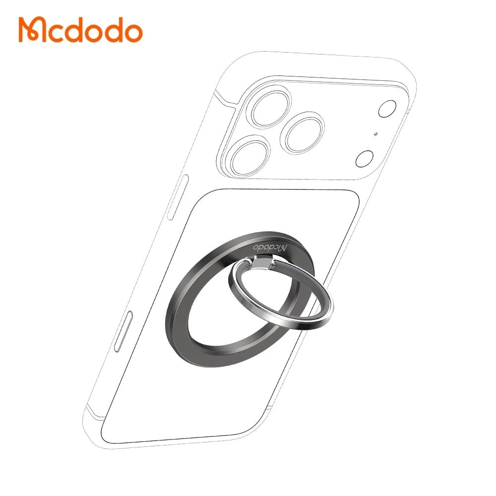 Držiak na prsteň McDodo MR-7070, univerzálny, čierny