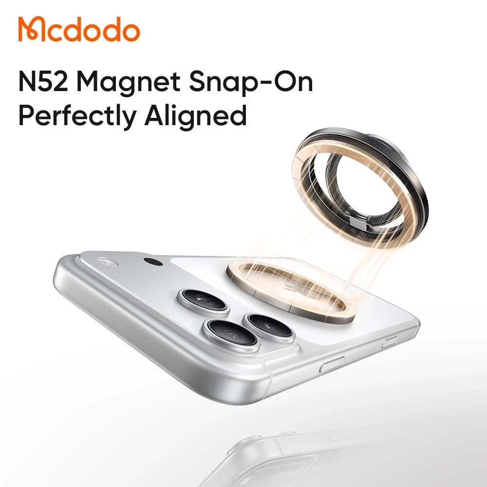 Držiak na prsteň McDodo MR-7070, univerzálny, čierny