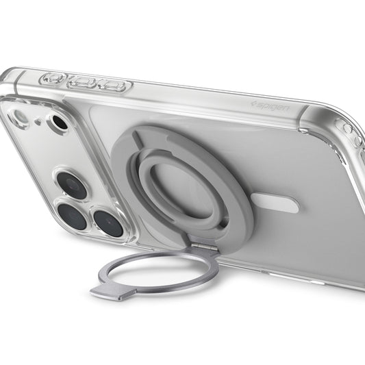 Držiak na prst Spigen Dual Pop Mag S, univerzálny, sivý AMP11736