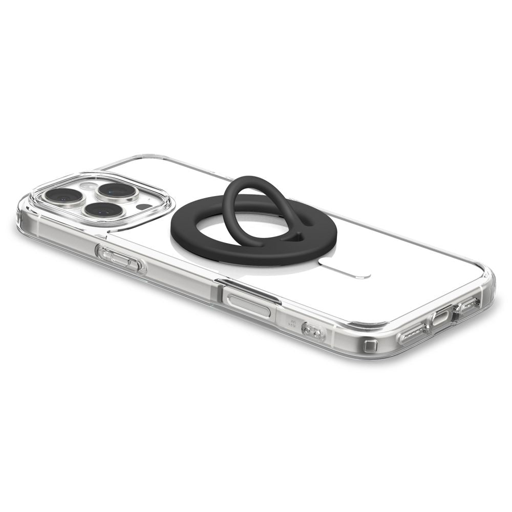 Spigen Dual Pop univerzálny čierny prsteň AMP08886
