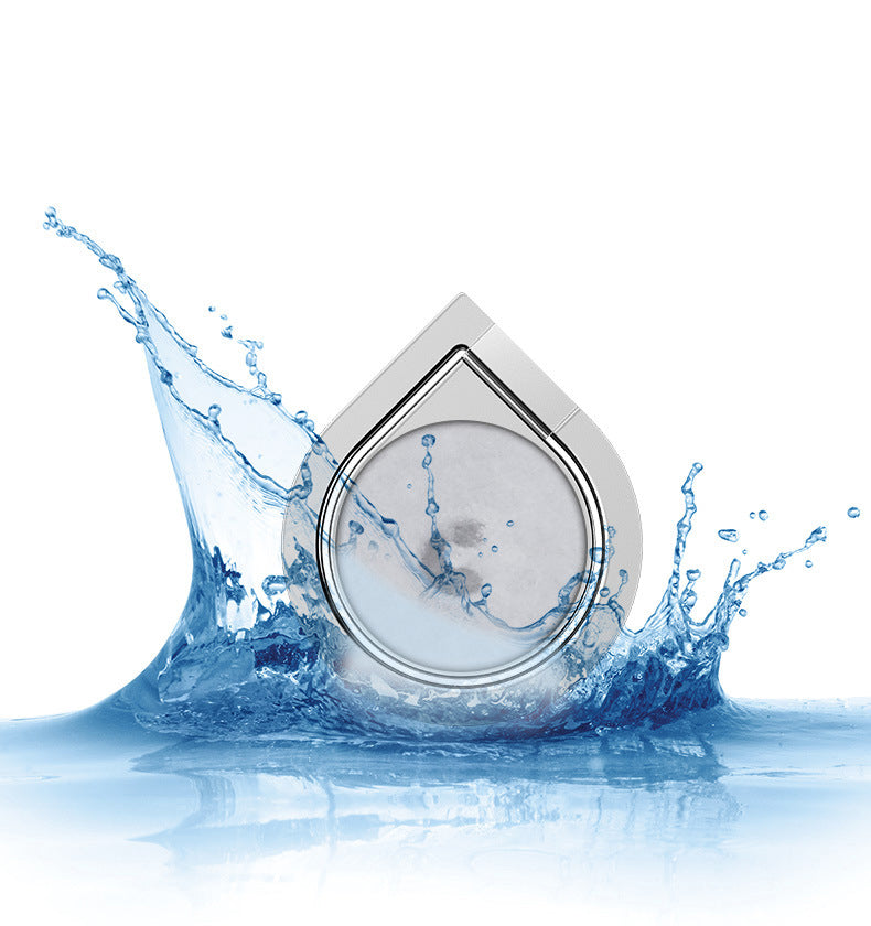 Podpora krúžku Techsuit Water Drop, Univerzálna, Čierna