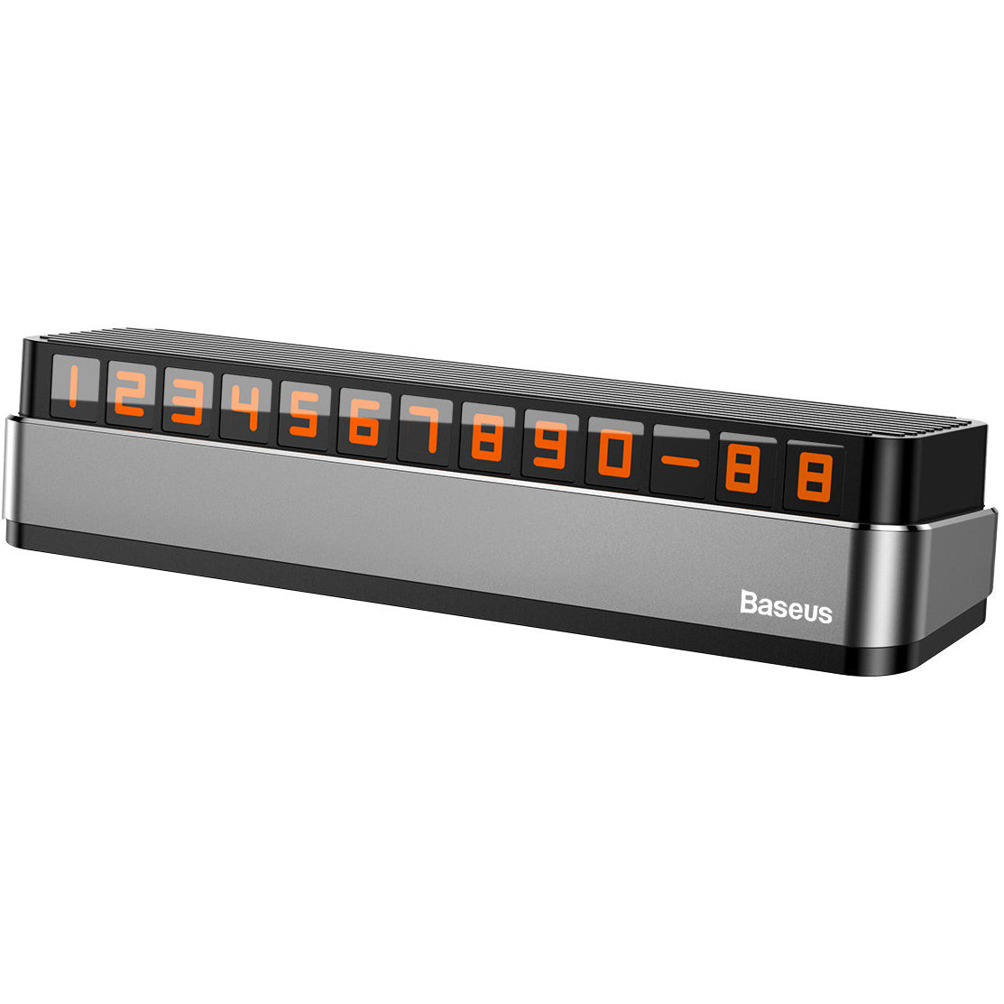 Držiak na telefón do auta Baseus Moonlight Box, sivý ACNUM-B0G
