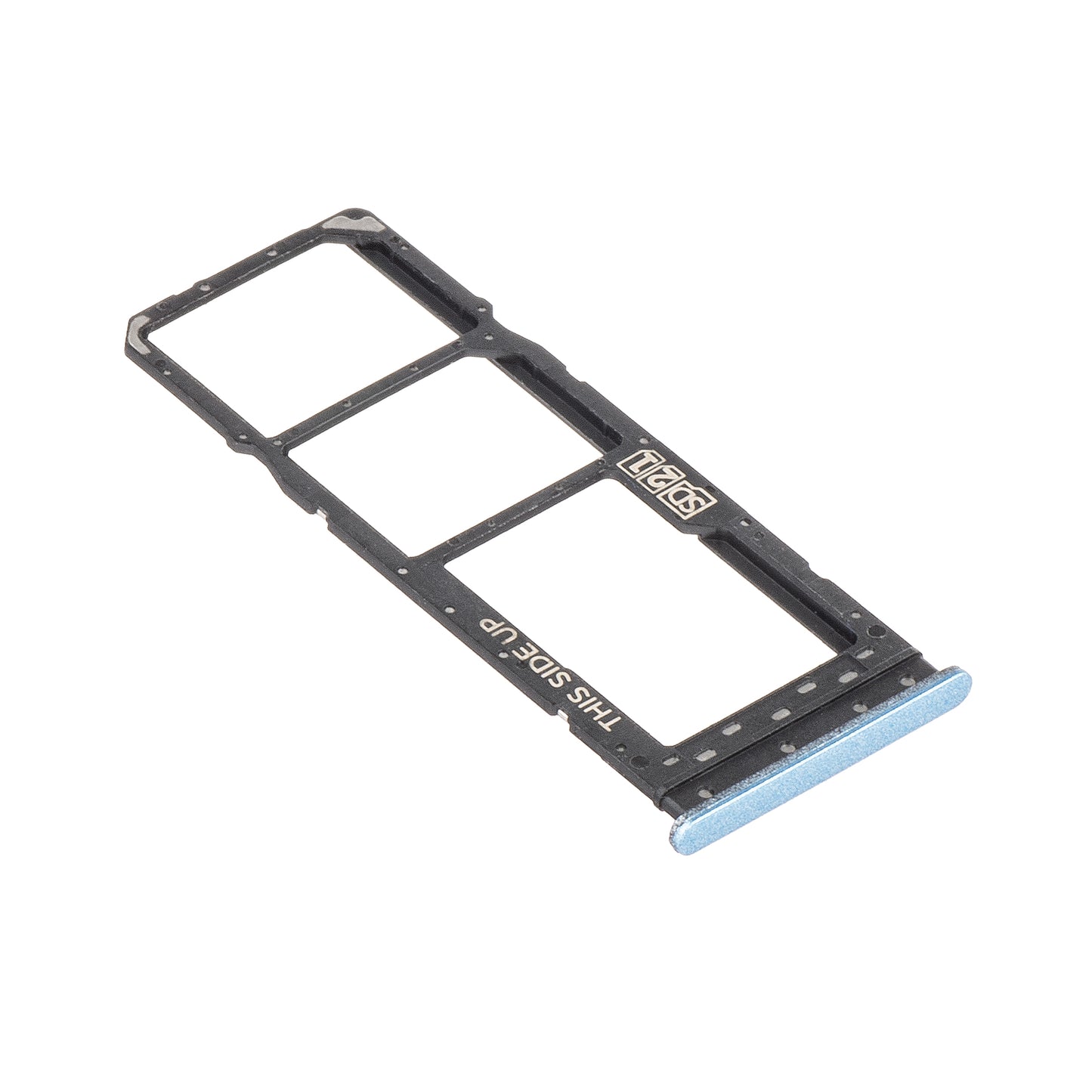 Držiak SIM karty - Motorola Moto E22 SIM Card, modrý (Crystal Blue)