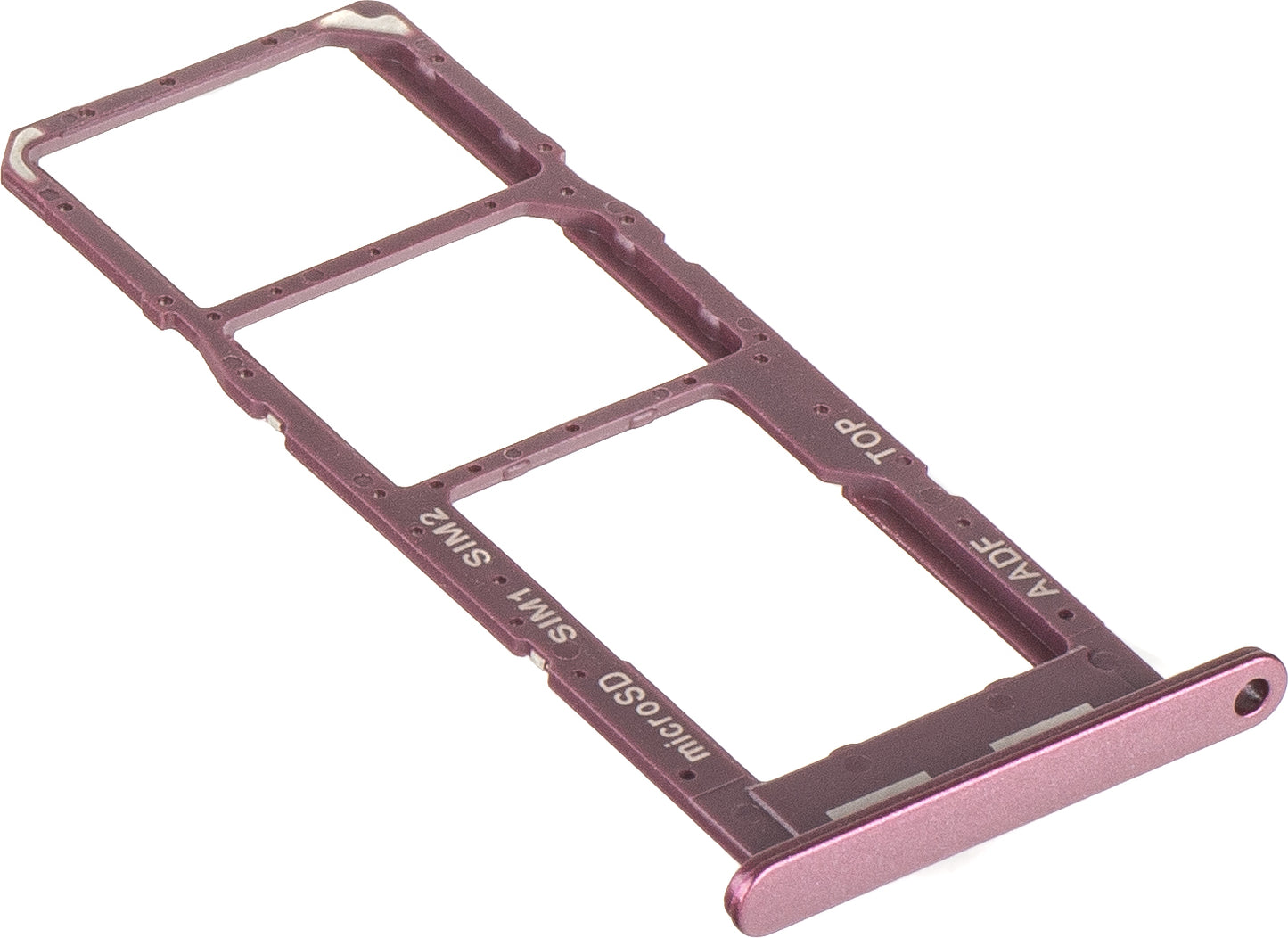 Držiak SIM karty Samsung Galaxy A14 A145, Dual SIM, vínový