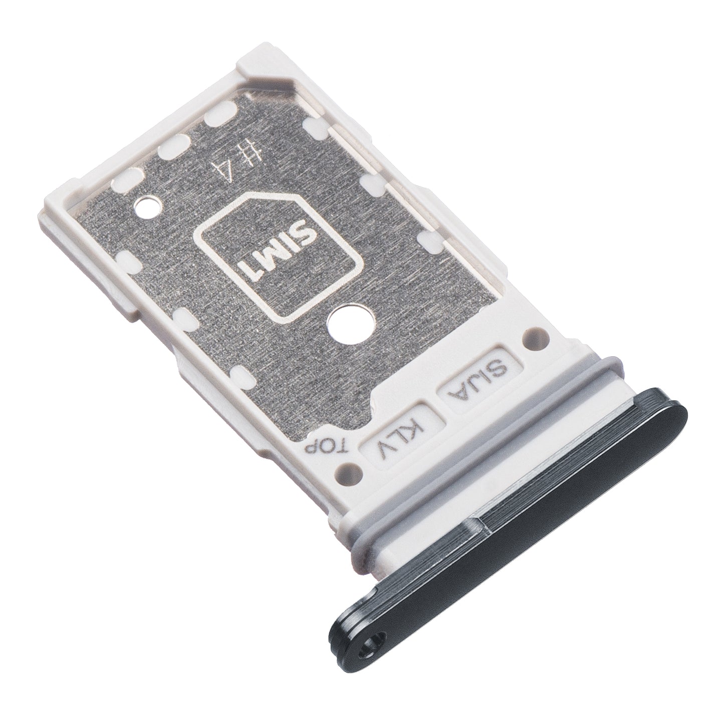 Držiak SIM Samsung Galaxy S22+ 5G S906 / S22 5G S901, čierny