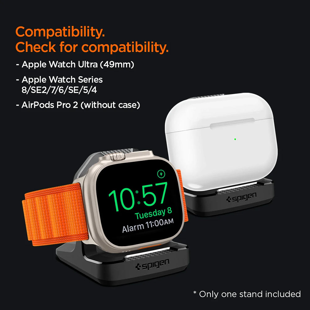 Držiak Spigen Rugged Armor pre Apple Watch Series, čierny AMP05764