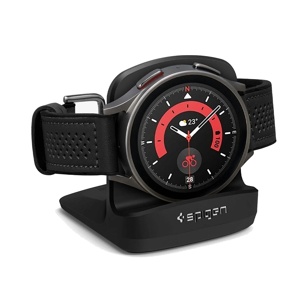 Držiak Spigen S353 pre Samsung Galaxy Watch Series, čierny AMP05302