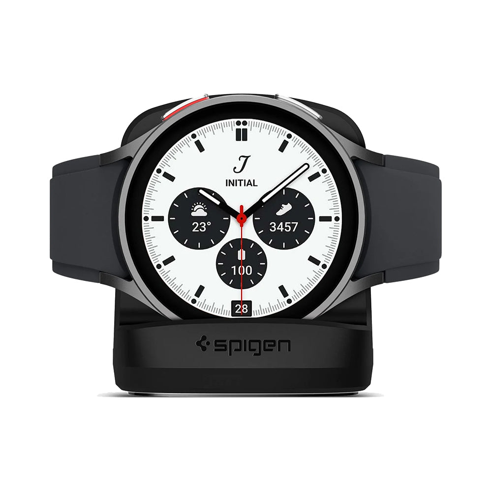 Držiak Spigen S353 pre Samsung Galaxy Watch Series, čierny AMP05302