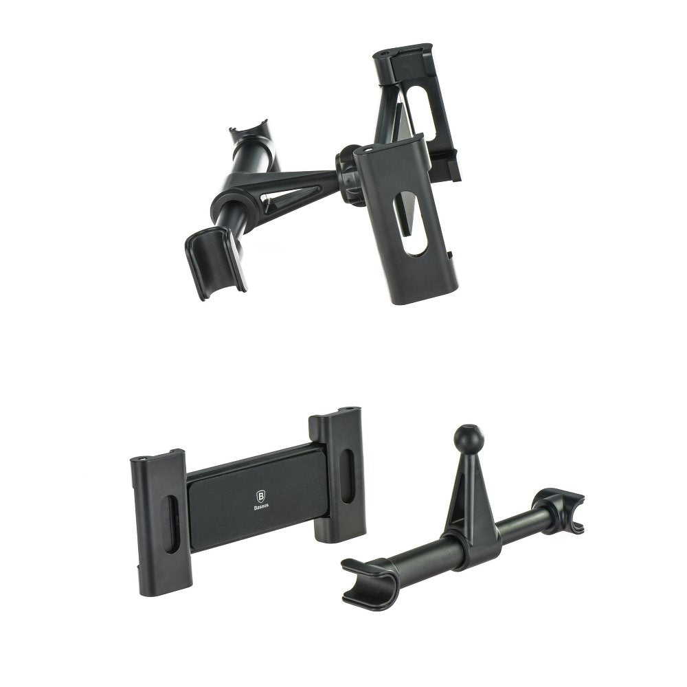 Auto držiak na opierku hlavy Baseus BackSeat pre telefón / tablet, 4.7inch - 12.9inch, čierny SUHZ-01