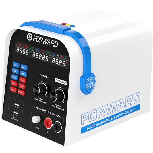 Stabilizovaný zdroj jednosmerného prúdu s ampérmetrom Forward FW-PS3005 + FW-PA01