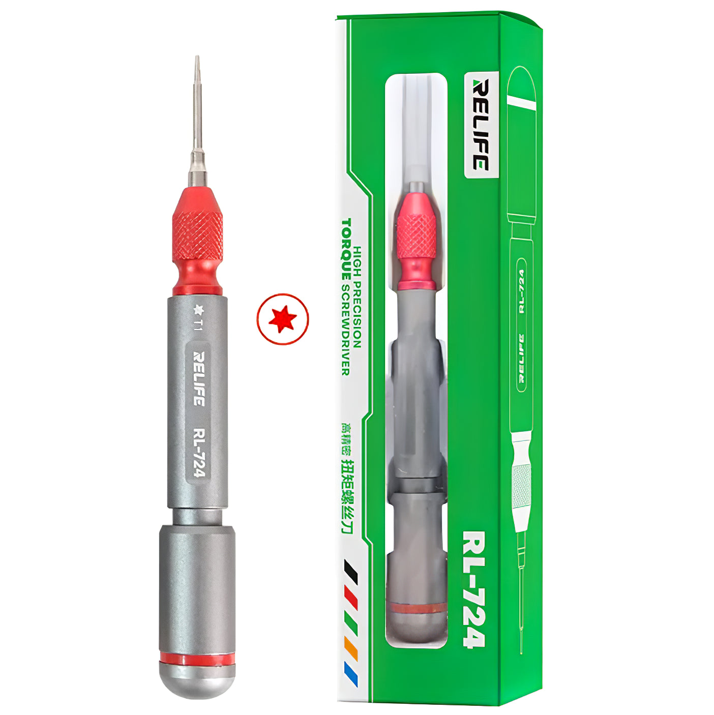 Skrutkovač Relife RL-724, Torx T1