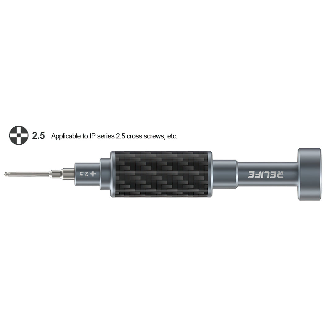 Skrutkovač Relife RL-729, Plochý kríž 2.5mm