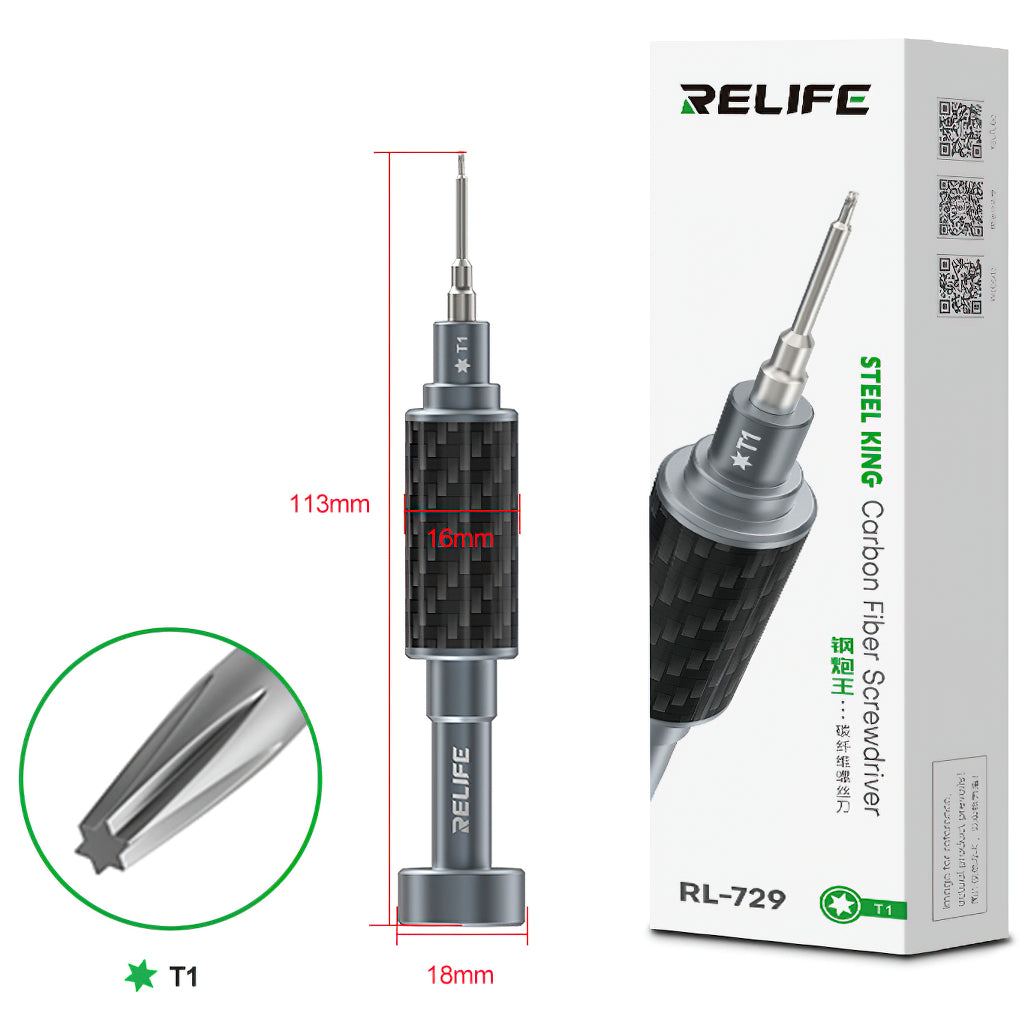 Skrutkovač Relife RL-729, Torx T1