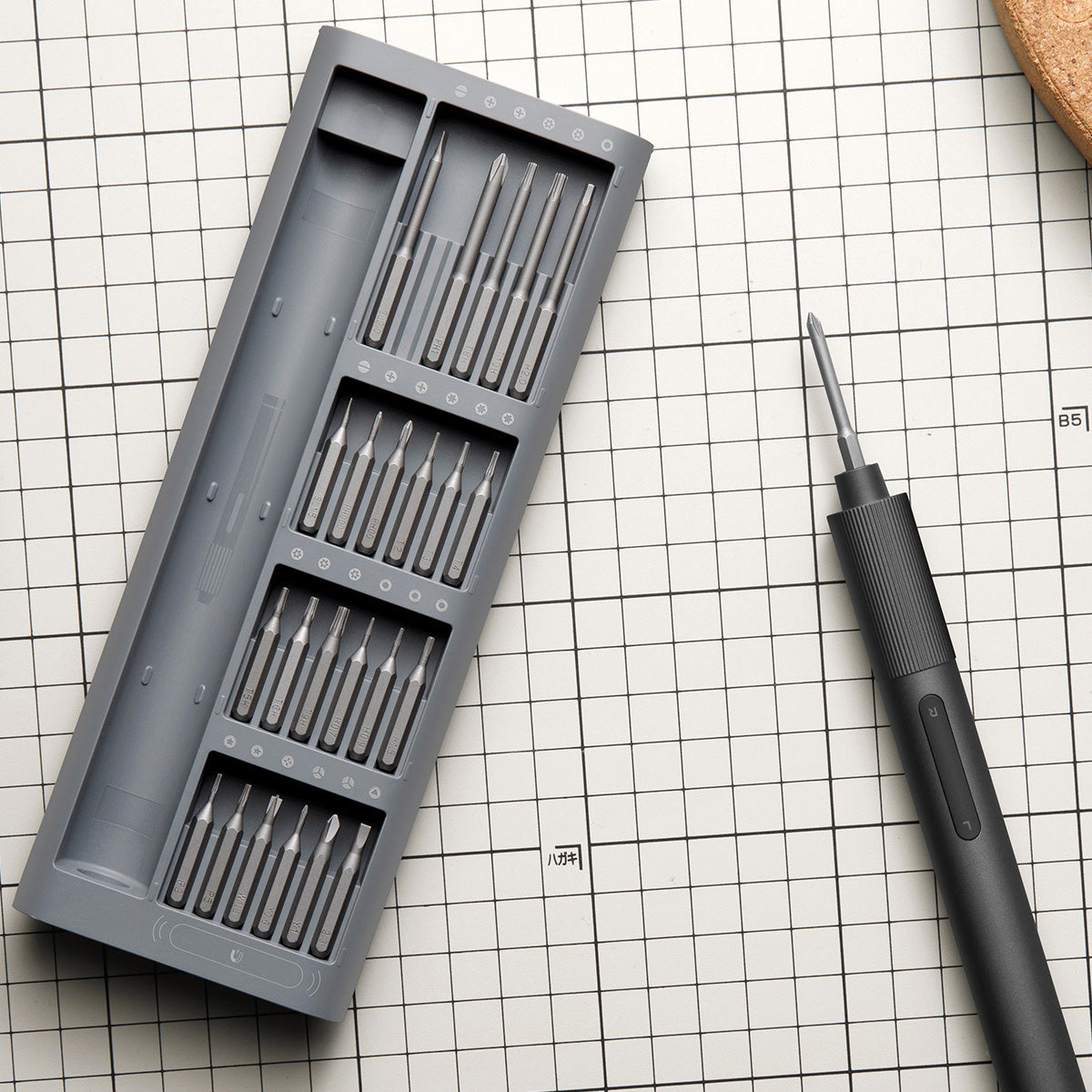 Xiaomi Elektrický skrutkovač, 24bitový, sivý BHR5474GL