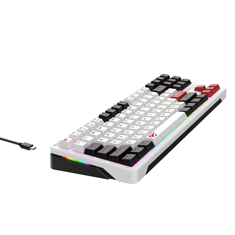 Herná klávesnica Wired USB HAVIT KB902L, RGB, 1.8m, Multicolor