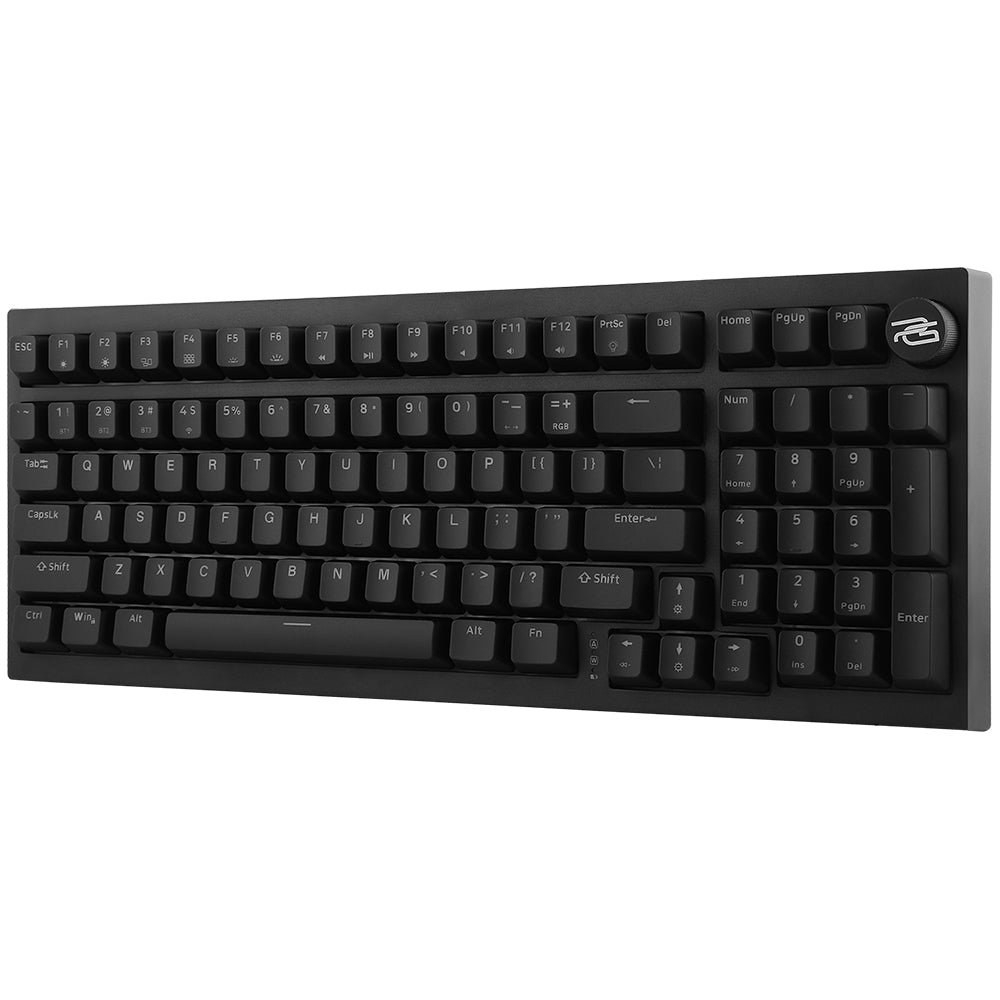Klávesnica Gaming Wireless Proove Slicker, RGB, BT / Wi-Fi / Wired, 1.8m, Čierna WKSLEN00022401