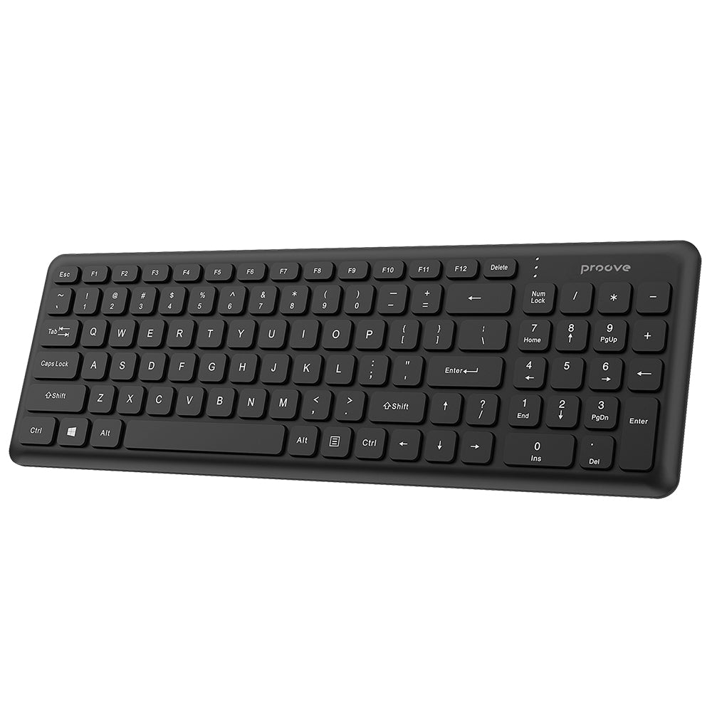 Klávesnica Wireless Proove Classic Code, Čierna KBCDEN00003001