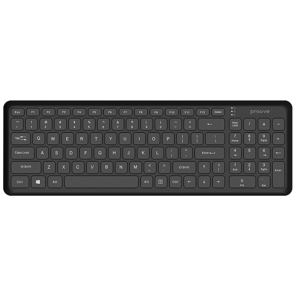 Klávesnica Wireless Proove Classic Code, Čierna KBCDEN00003001