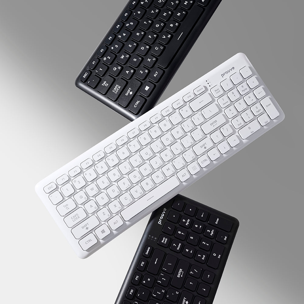 Klávesnica Wireless Proove Classic Code, Čierna KBCDEN00003001