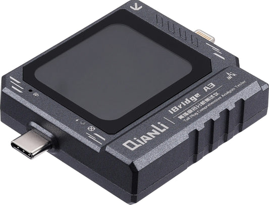 Tester Service QIANLI iBridge A3, Lightning (8 pinov) / USB-C (24 pinov)