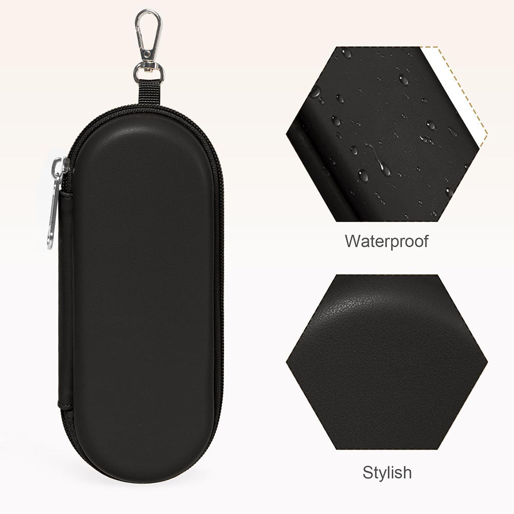 Puzdro na okuliare Techsuit ETJ3, 165mm x 65mm x 40mm, fialové