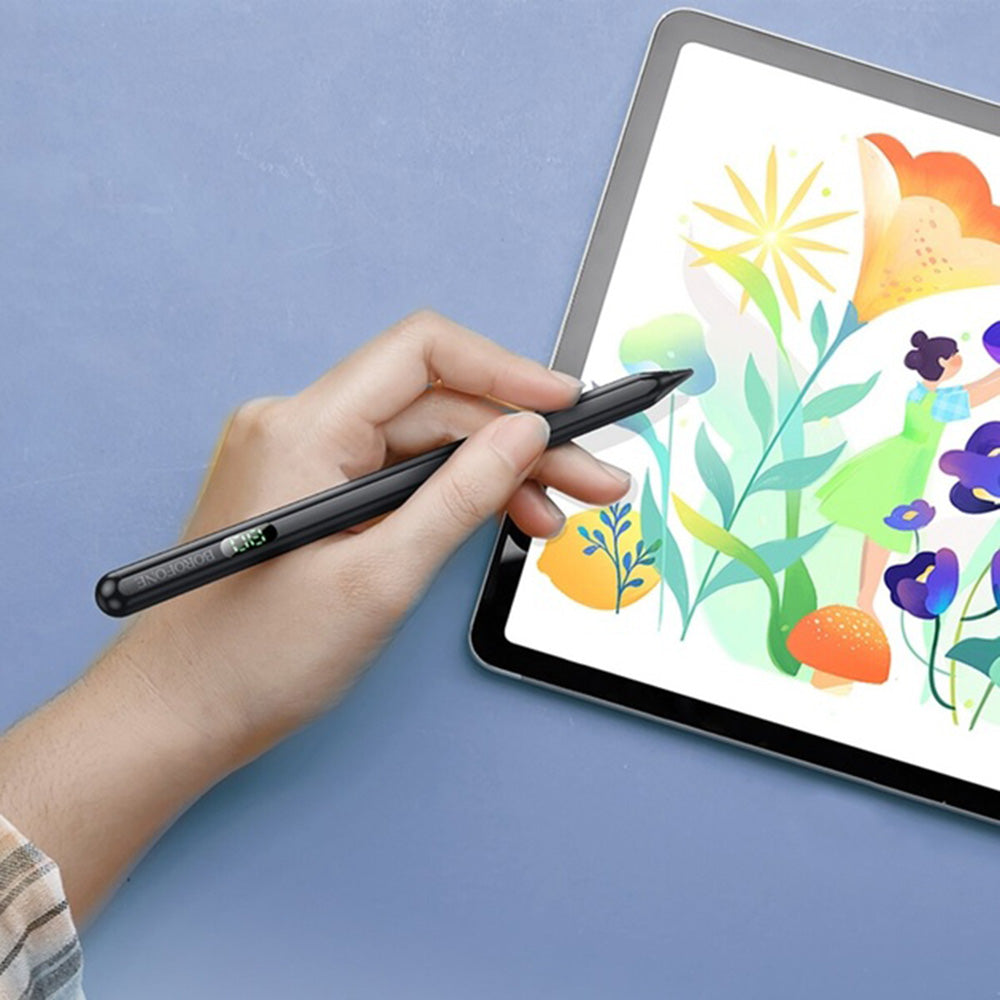 Touch Pen Borofone BG100 for Apple iPad Series, Active Version, Black