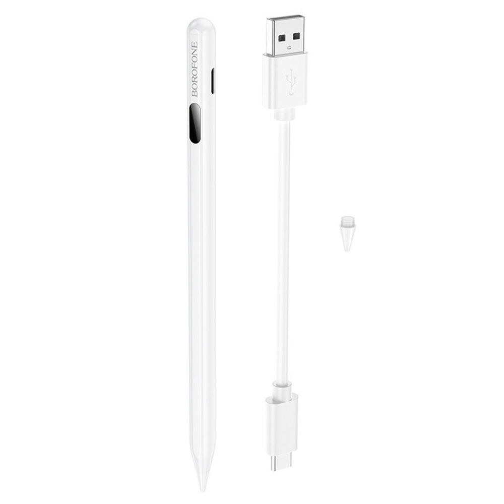 Touch Pen Borofone BG101 pre Apple iPad Series, Aktívna verzia, Biela