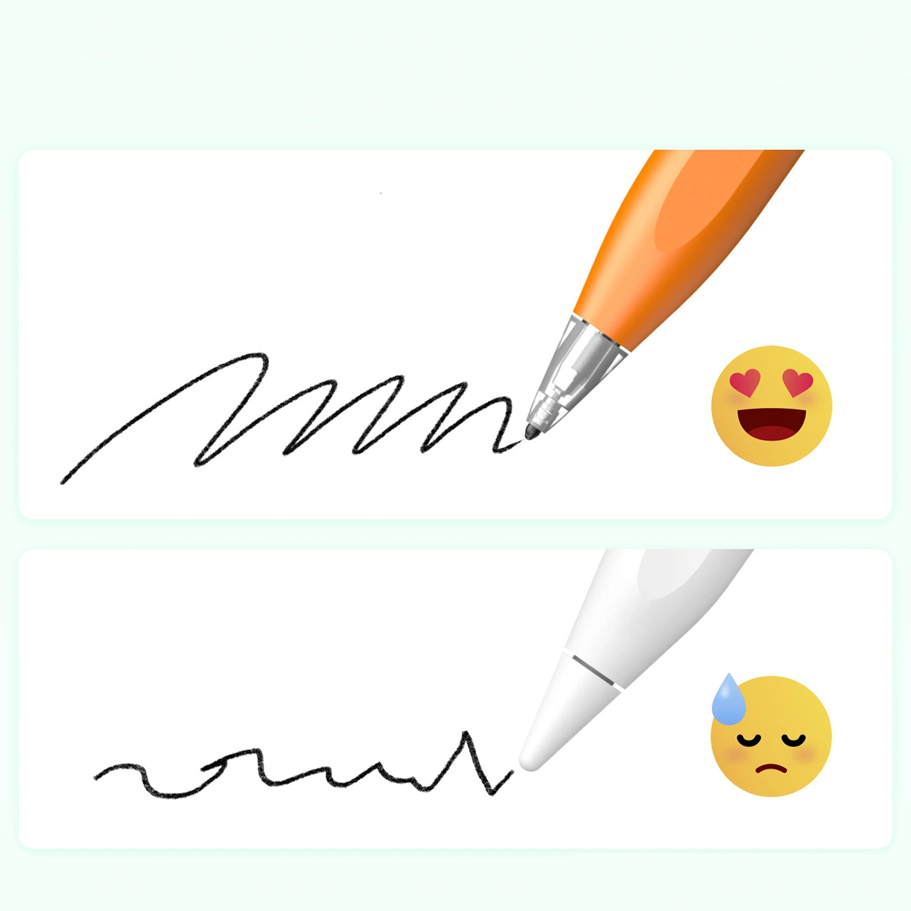 Dotykové pero Metapen Air8 Pro X pre Apple iPad, Aktívna verzia, Oranžová ME-APP172
