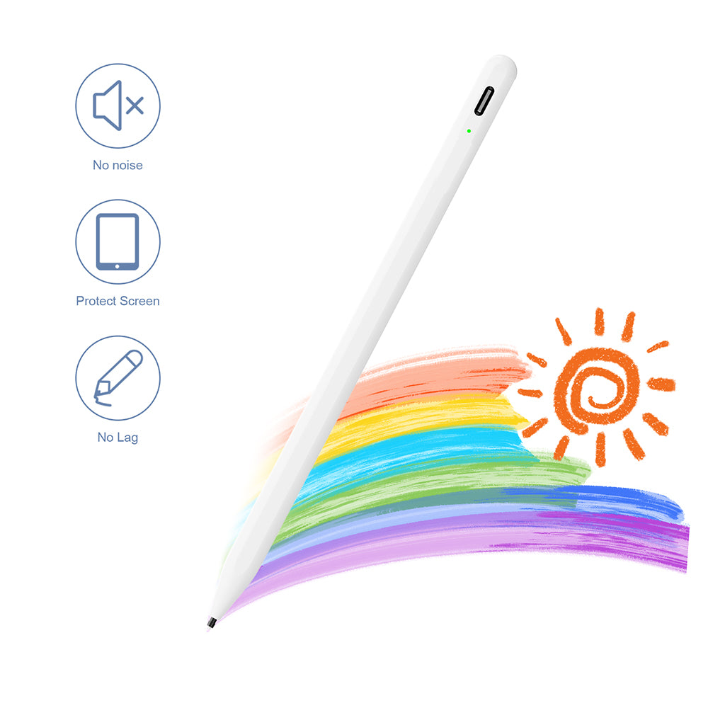 Touch Pen Techsuit A580S pre Apple iPad, Aktívna Verzia, Biela