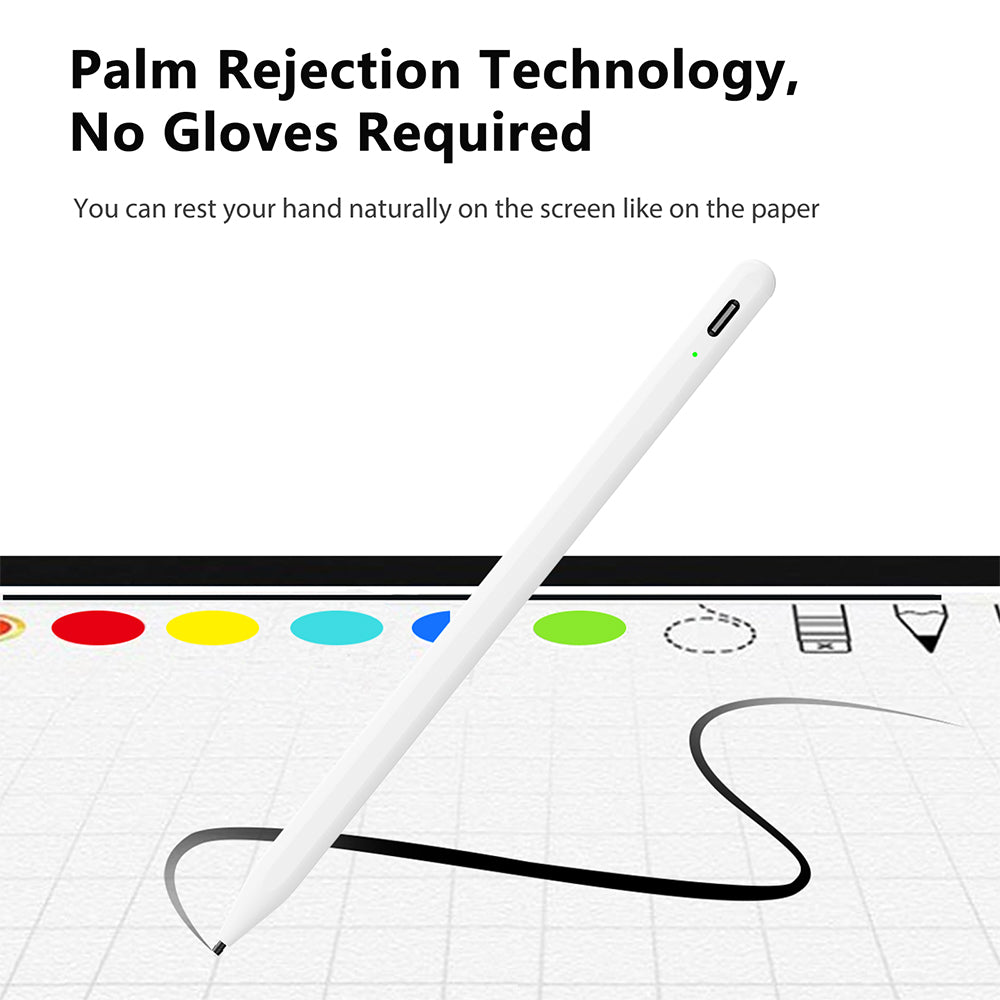Touch Pen Techsuit A580S pre Apple iPad, Aktívna Verzia, Biela