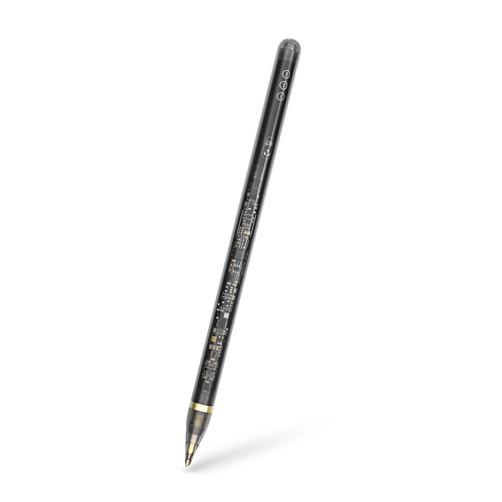 Touch Pen Techsuit C10 Pro pre Apple iPad, Aktívna Verzia, Transparentná Čierna