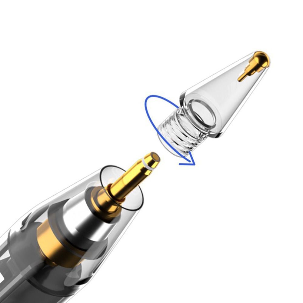 Touch Pen Techsuit C10 Pro pre Apple iPad, Aktívna Verzia, Transparentná Čierna