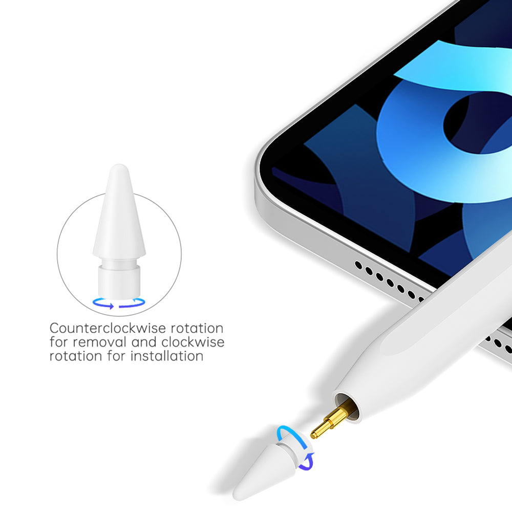 Touch Pen Techsuit V15 pre Apple iPad, Aktívna Verzia, Biela