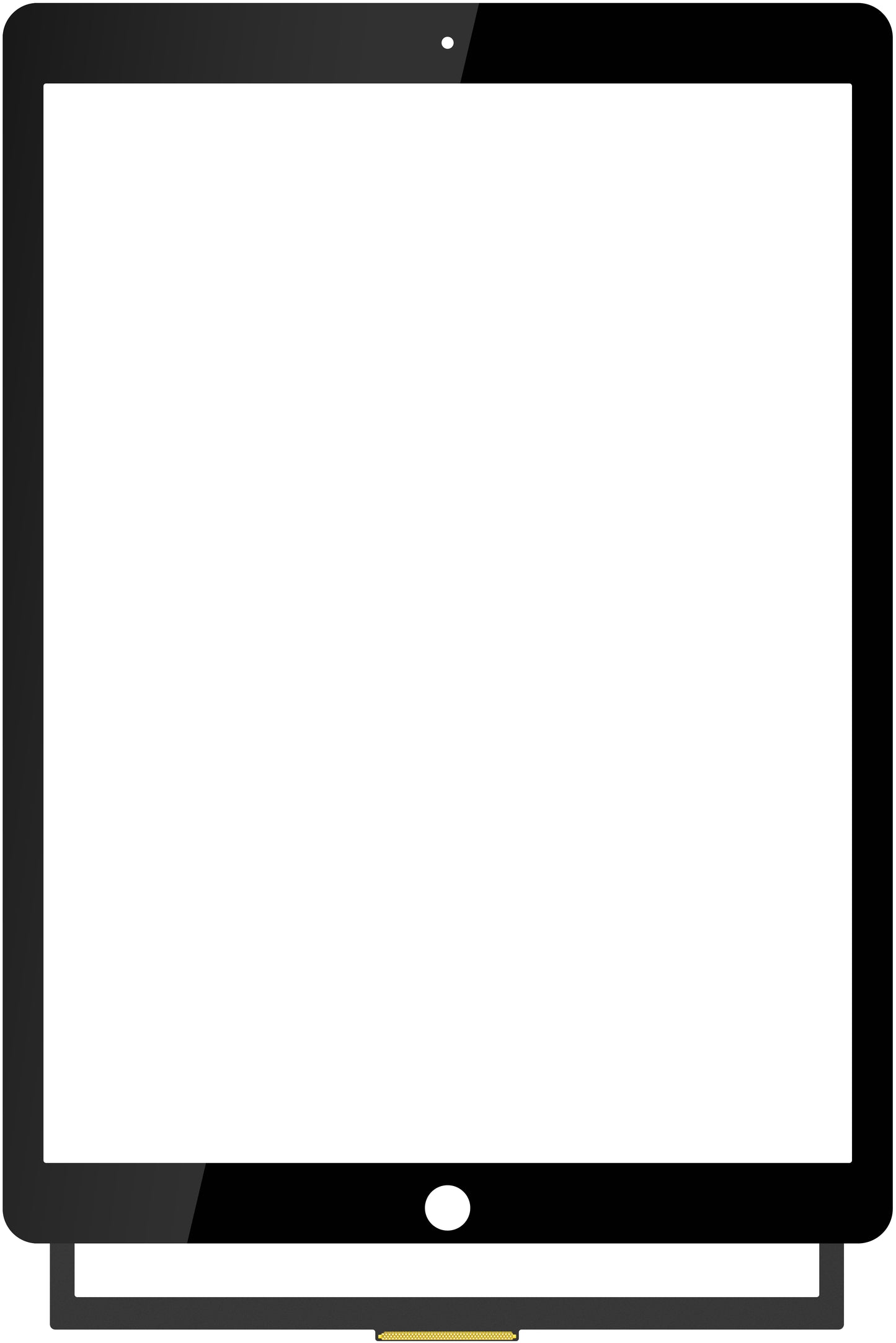 Dotykový displej Forward Guard OCA pre Apple iPad Pro 12.9 (2017), čierny