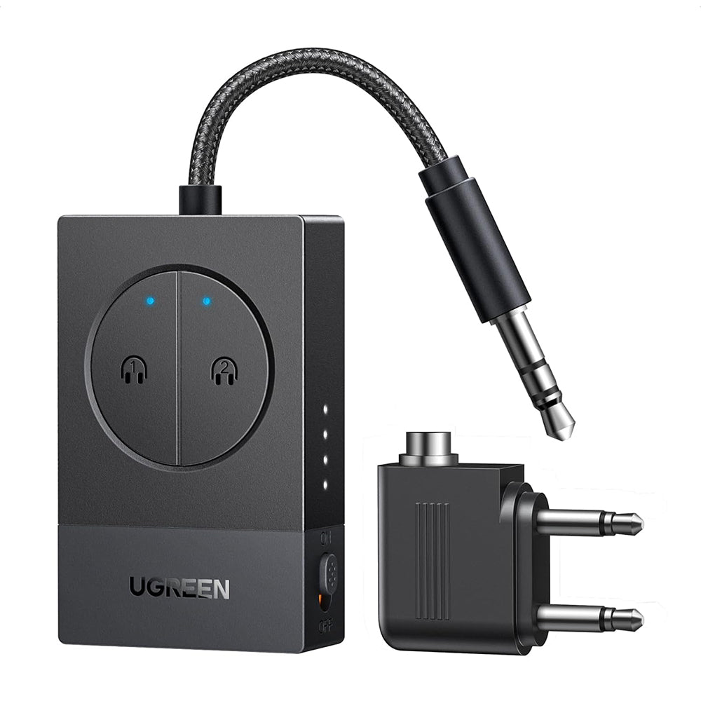 Bluetooth vysielač UGREEN BT305 (65706), AUX, Čierny