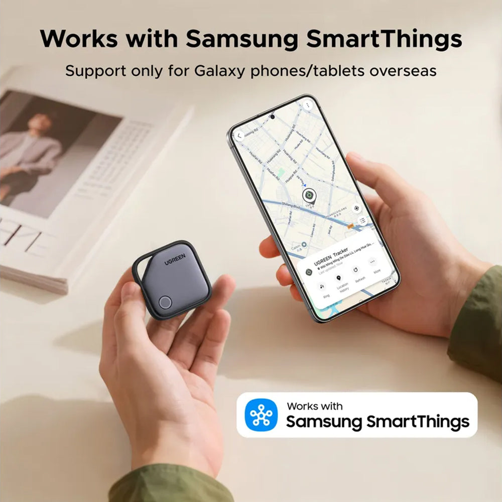 UGREEN SmartTag CM829 pre Samsung Galaxy Series, Sivá