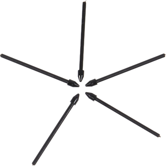 Hrot dotykového pera OEM pre Samsung Galaxy S24 Ultra S928 / S23 Ultra S918 / S22 Ultra 5G S908 / S21 Ultra 5G G998, Sada 5 kusov, Čierna