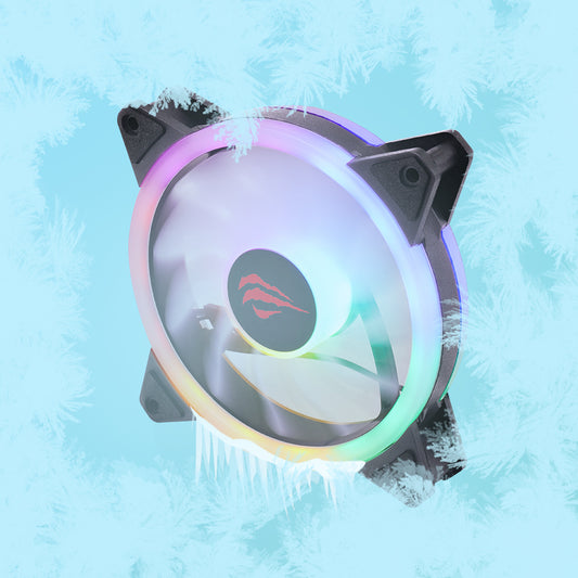 HAVIT F2089 Fan, 1200RPM, 35dB, 1.32W, Black