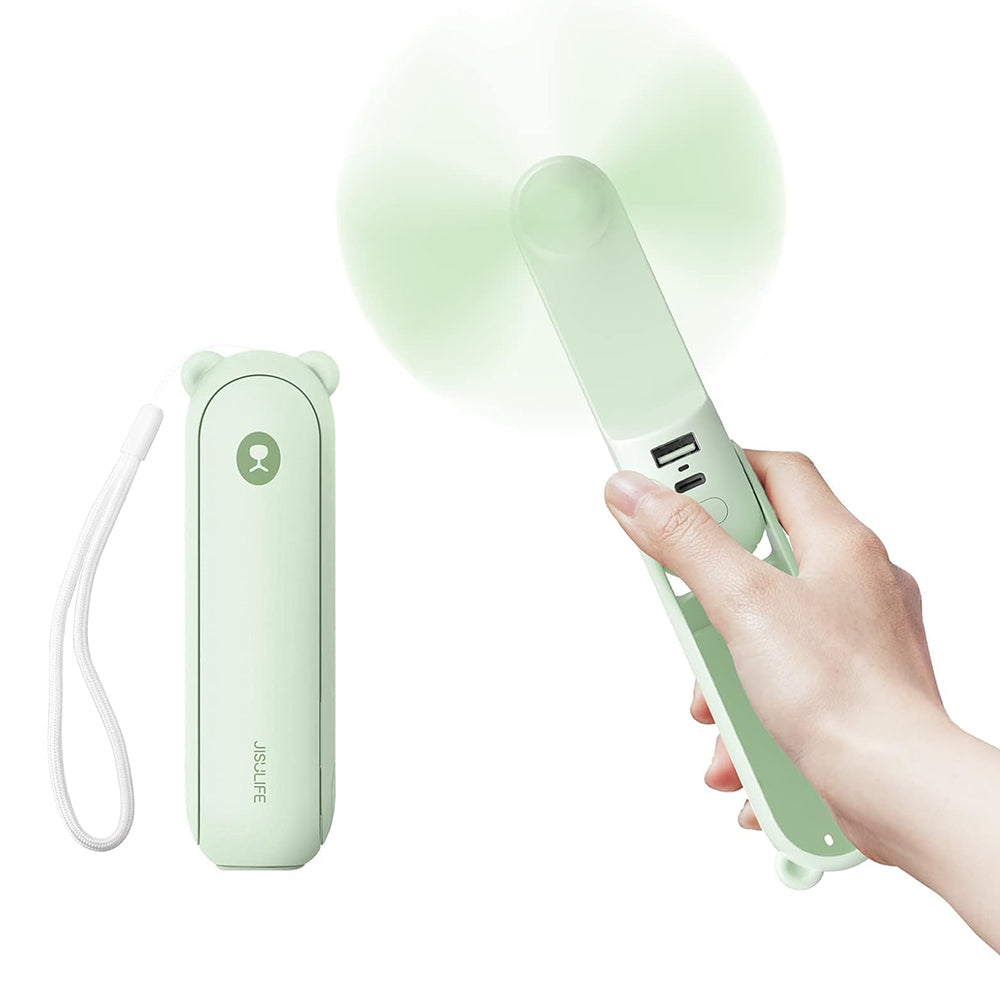 Prenosný ventilátor JisuLife Life8 Plus F8X, Zelený